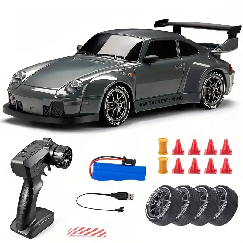 4WD Mini Drift RC Car – High-Speed Remote Control Porsche