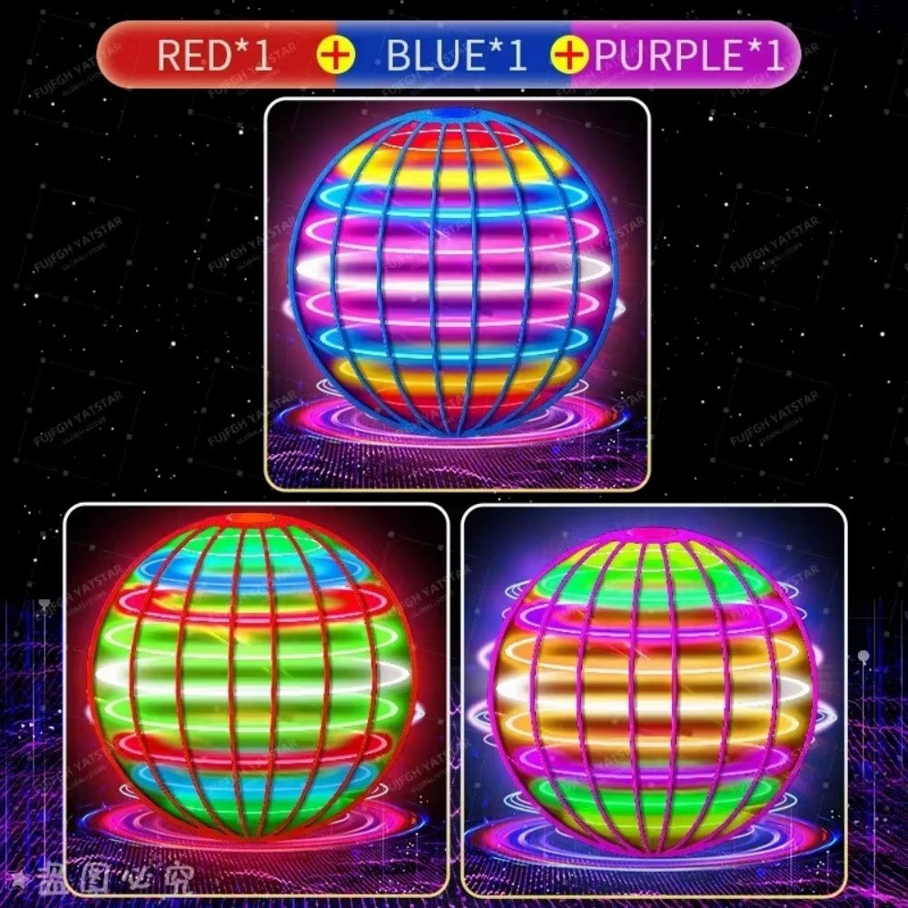 NeoFly Magic Flying Spinner Orb – LED Hover Ball with Boomerang Effect