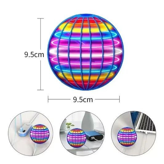 NeoFly Magic Flying Spinner Orb – LED Hover Ball with Boomerang Effect