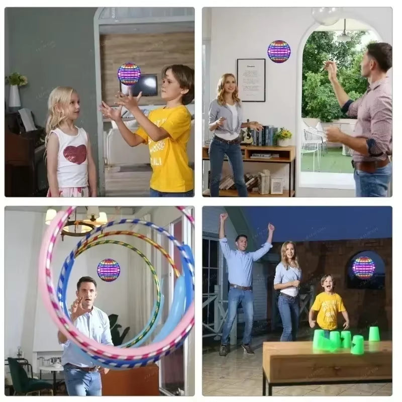NeoFly Magic Flying Spinner Orb – LED Hover Ball with Boomerang Effect